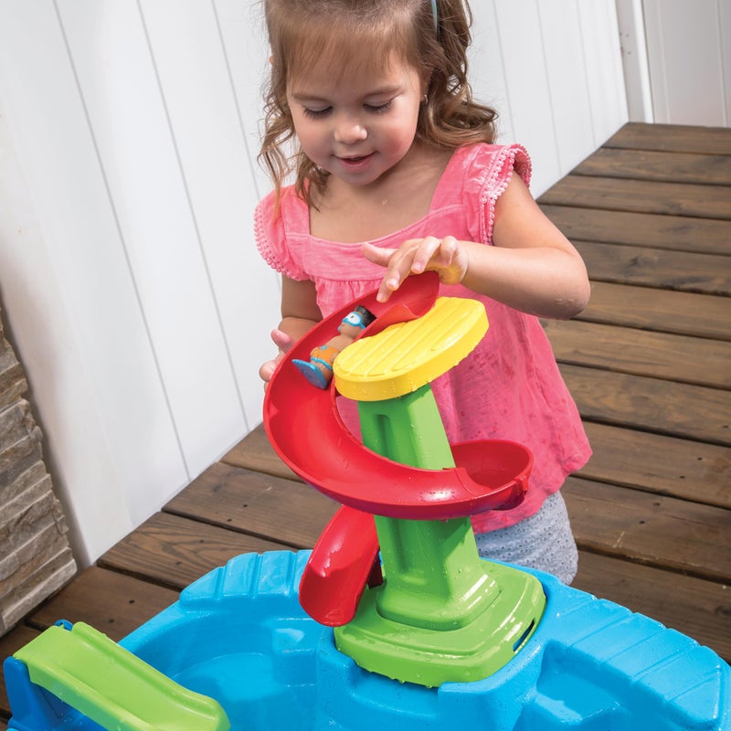 Step2 Fiesta Cruise Sand & Water Table with Umbrella, Kids Activity Sensory Playset, Summer Outdoor Toys, 10 Piece Water Toy Accessories, for Toddlers 2+ Years Old - Image 5