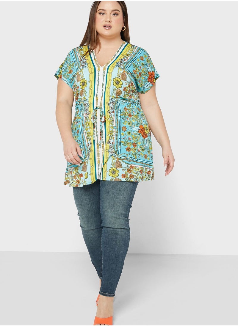 Avenue Printed Knitted Dress  - Image 4