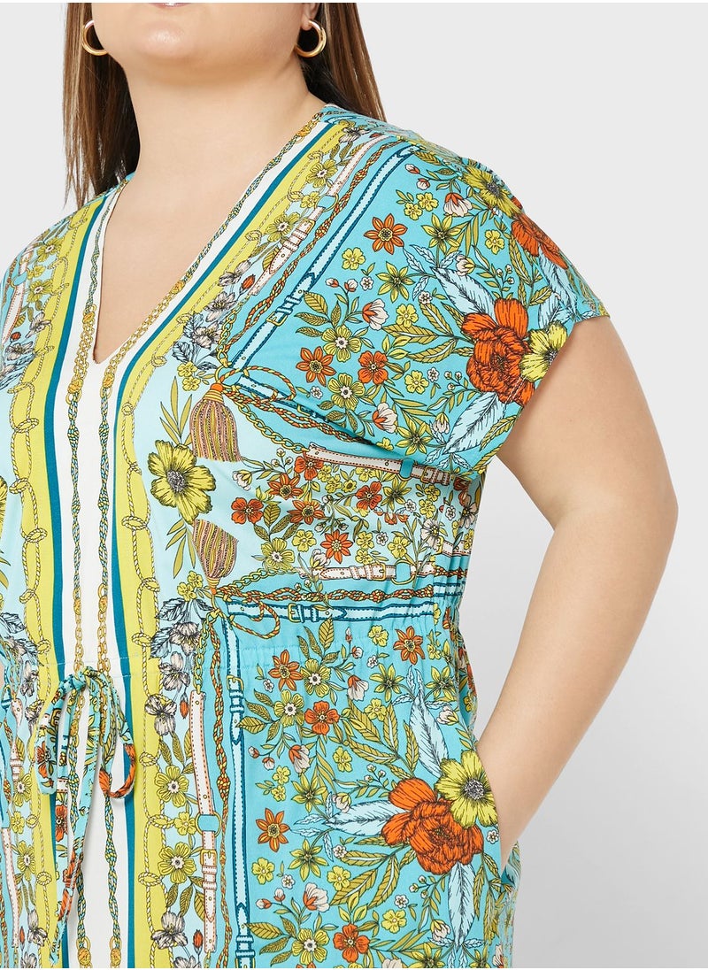 Avenue Printed Knitted Dress  - Image 3