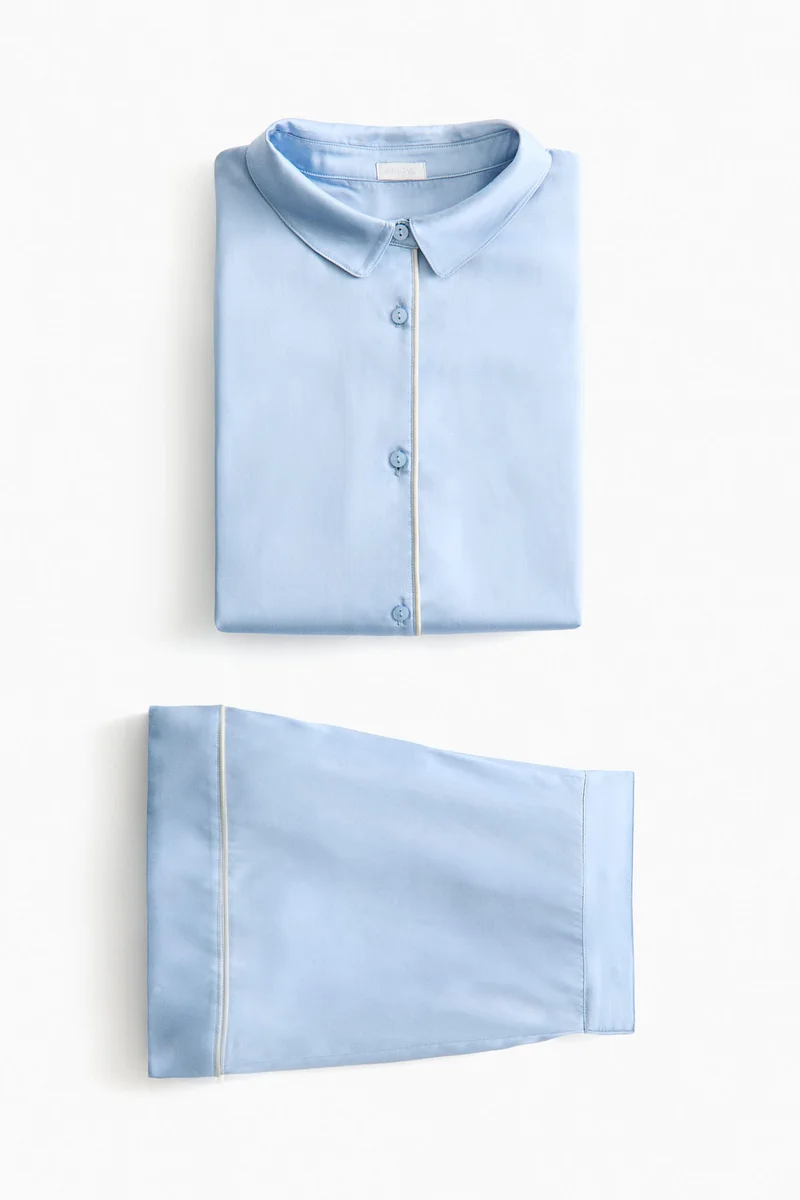 اتش اند ام بيجاما من الساتان