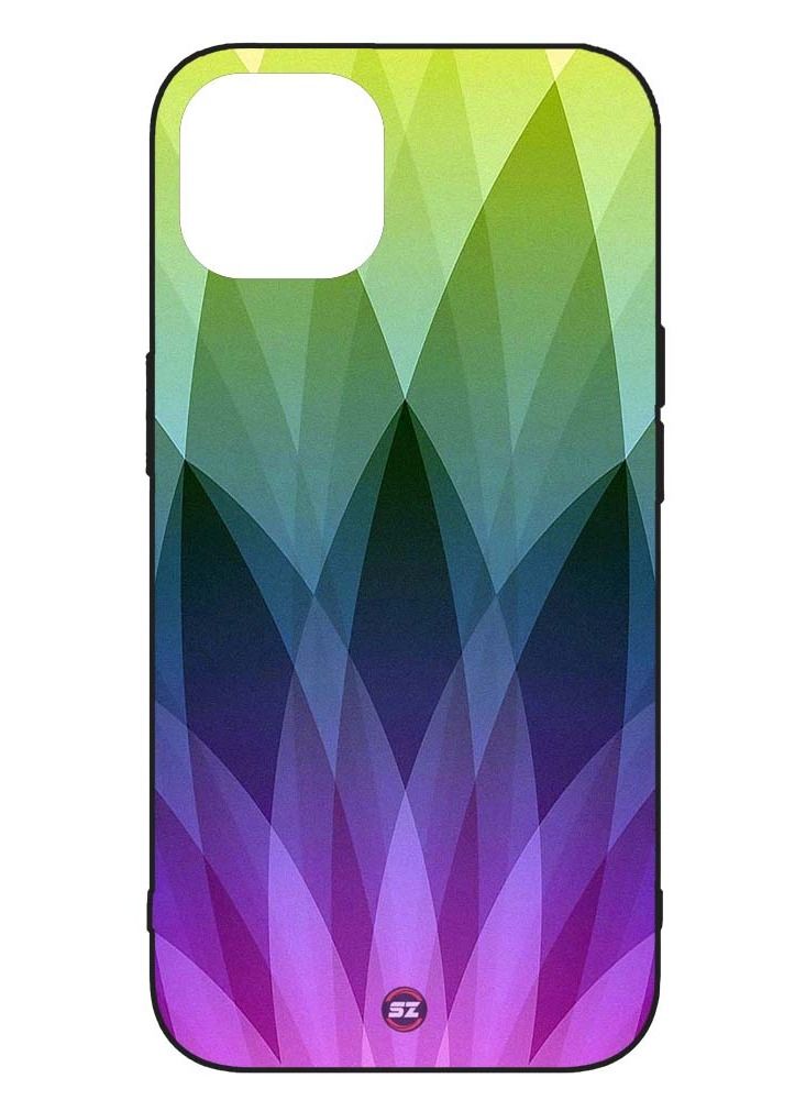 Service Zone Protective Printed Mobile Cover 3D Abstract Art Design For Apple iPhone 12 Mini  - Image 1