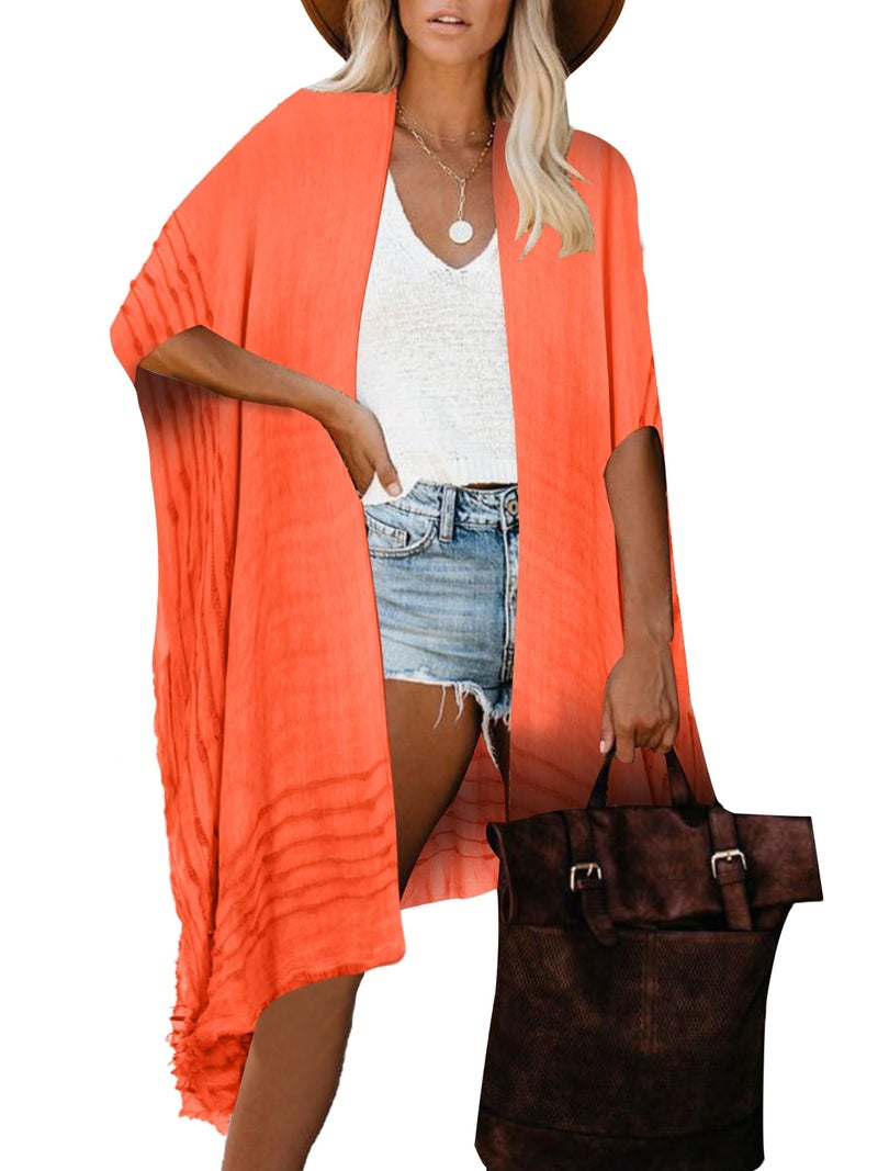 Breezy Lane Beach Cover Up for Women Swimsuit Coverups Bathing Suit Cover Ups for Vacation Summer Kimonos Cardigan Resort Wear - Image 1