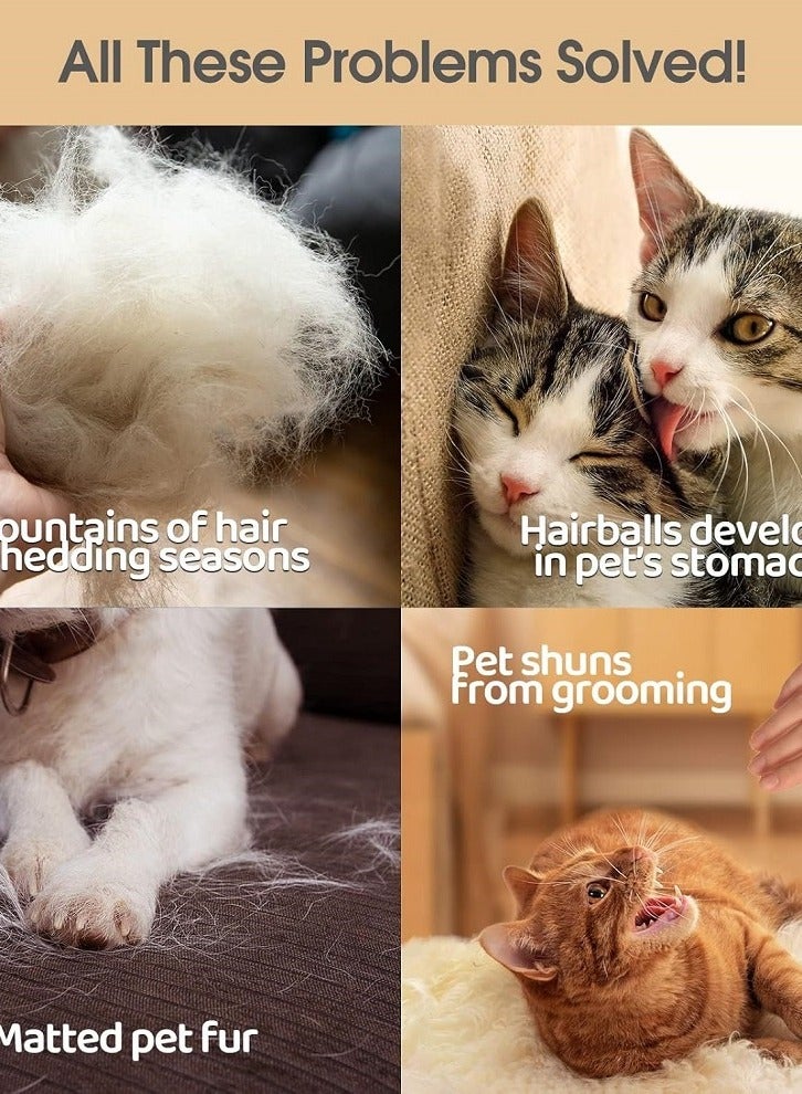 فرشاة القفازات لتسريح وتنظيف الحيوانات الأليفة تصميم عملي على شكل قفازيتيح لكِ تمشيط الحيوان وكأنك تلمسينه بلطف، مما يقلل من توتره أثناء التنظيف - Image 2