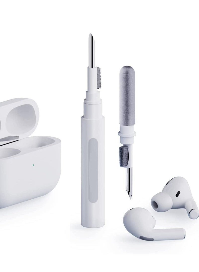 ELTRAZONE Cleaner Kit for Airpods Pro 1 2 Multi-Function Cleaning Pen Soft Brush for Bluetooth Earphones Case, Wireless Earphones, Wireless Earbuds Cleaning Tools for Huawei Samsung MI Earbuds-White - Image 2