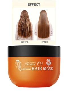 SADOER 250g Argan Oil Hair Mask Smoothing Soften Repair Hair Root Deep Scalp Care Prevent Drying Moisturizing Conditioner  - Image 1