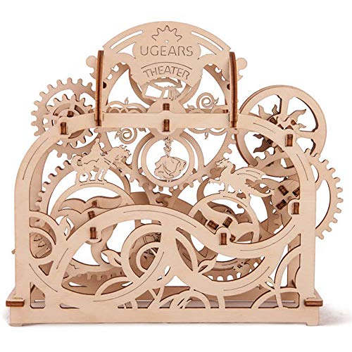 UGEARS - Theater, 3D Wood Mounting Kit Without Glue (Theatre) - Image 1
