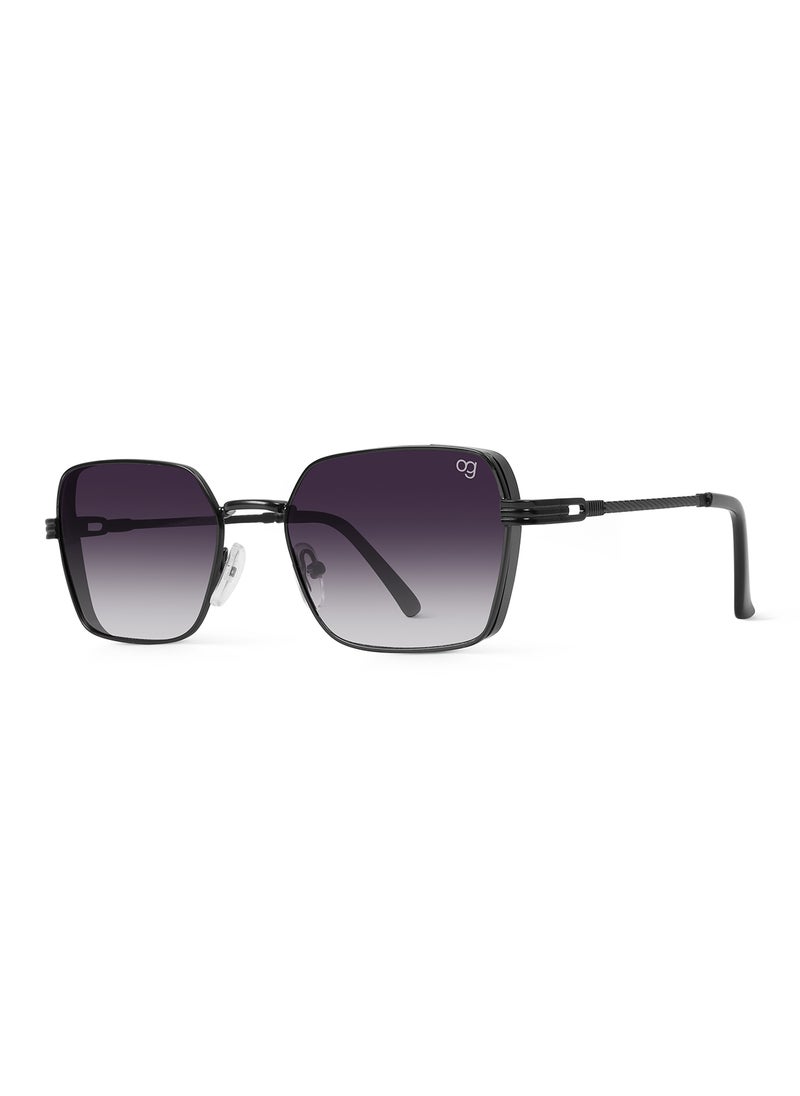 Woggles UV- Protected  Copper Rectangle Sunglasses  - Image 4