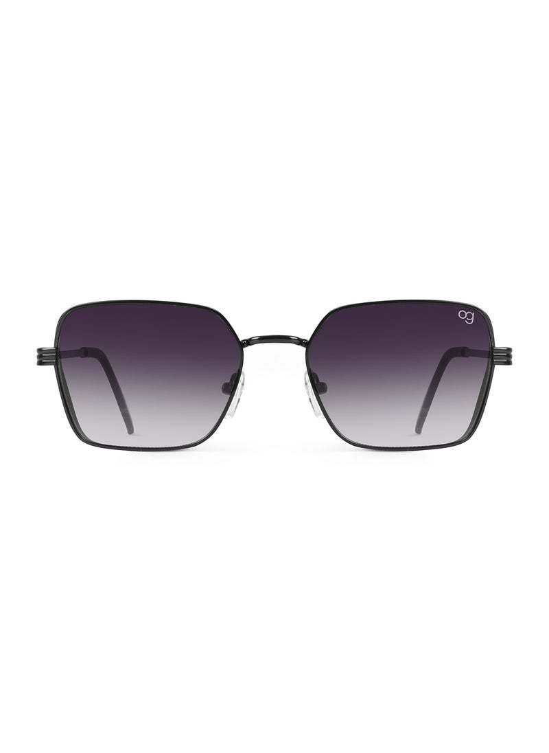 Woggles UV- Protected  Copper Rectangle Sunglasses  - Image 3