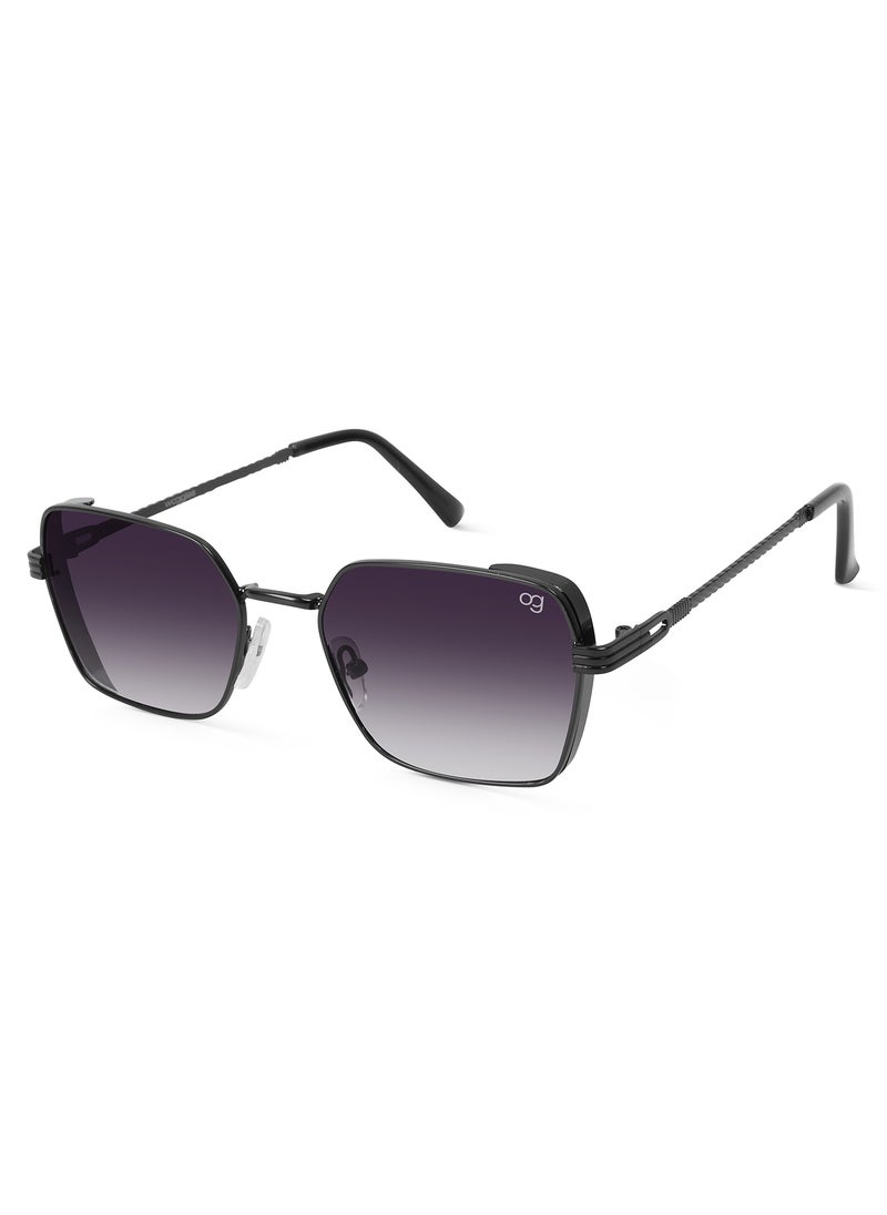 Woggles UV- Protected  Copper Rectangle Sunglasses  - Image 1