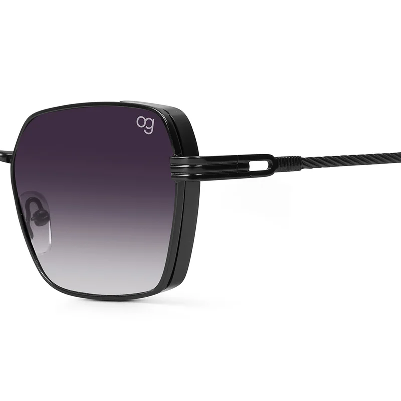 Woggles UV- Protected  Copper Rectangle Sunglasses