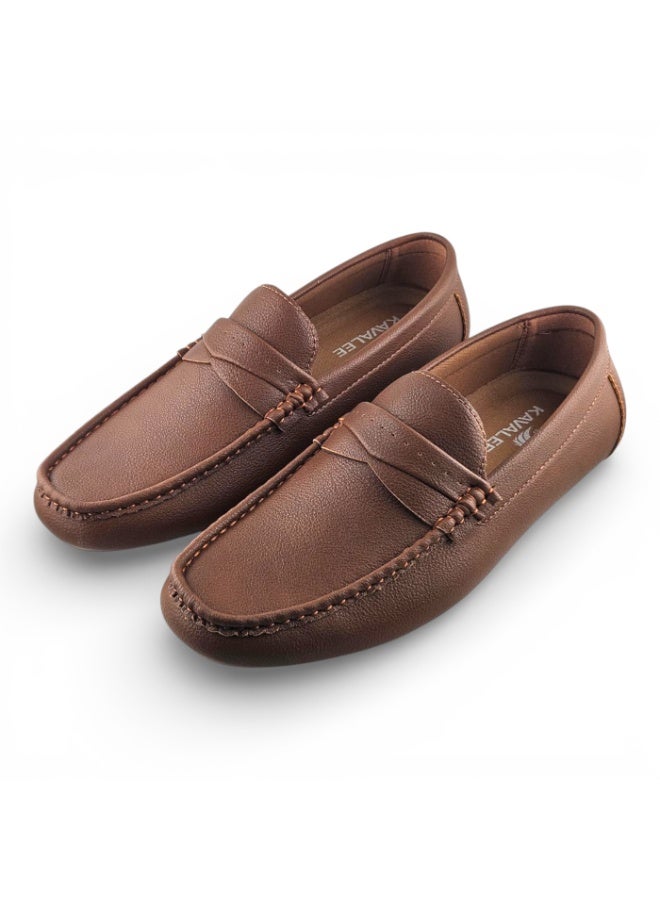 KAVALEE Men’s Luxury Loafer Slip-On Shoes – Comfortable Casual Formal Moccasin Shoes - Image 3