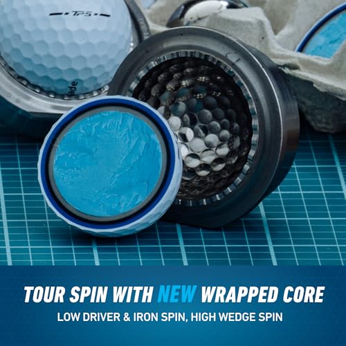 TaylorMade Golf 2024 TP5 Stripe ONE Dozen Golf Balls - Image 5