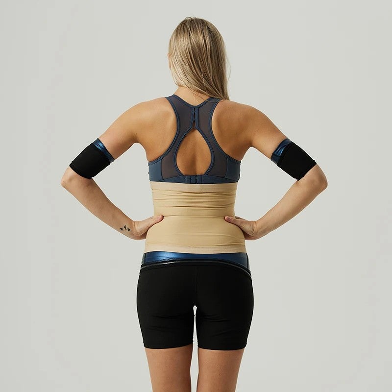 Bluejw Waist Trimmer - Sweat Shaper Waist Trainer Sauna Belt for Women & Men - Neoprene-Free Gym Fitness Slimming Belt - Image 5
