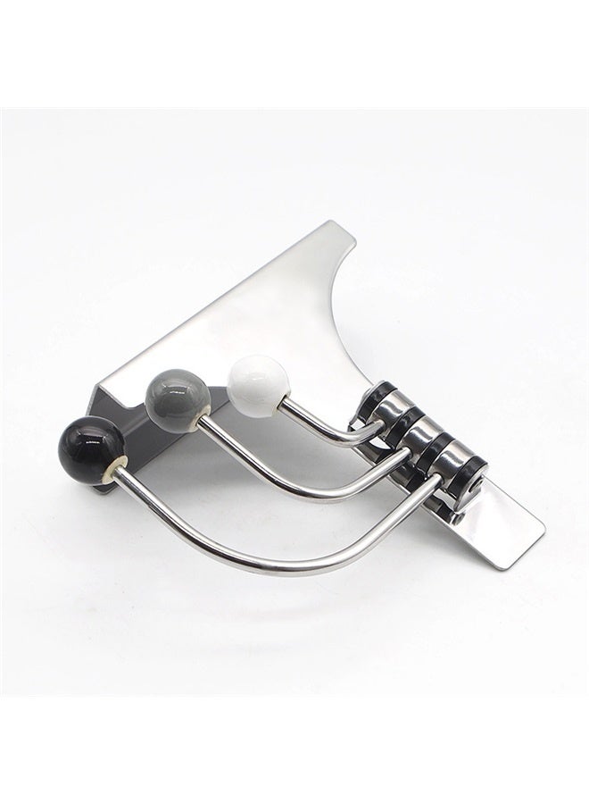 Over The Door Hooks-Clothes Hat Swivel Hooks-Bathroom Over The Door Towel Racks-Suitable for Hanging Bathroom,Bedroom,Kitchen  - Image 1