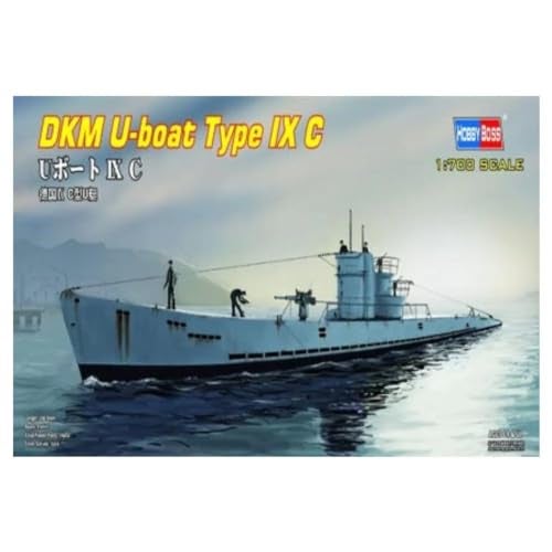 Hobby Boss DKM UBoat Type IXC Boat Model Building Kit - Image 1