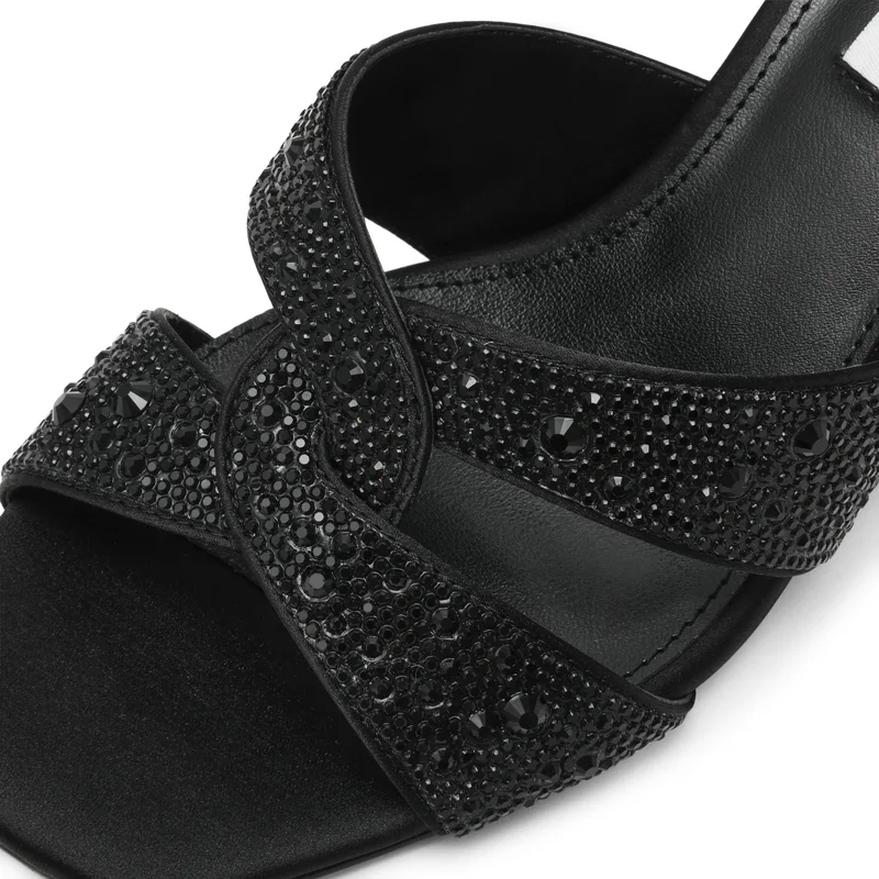 ستيف مادن Instep Embellished Heeled Sandals