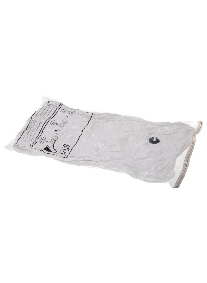 Five Simply Smart 2-Piece Air-Flat Zipper Closure Vacuum Storage Bag Set Clear 120 x 1.8 x 70 cm 102970 - Image 2