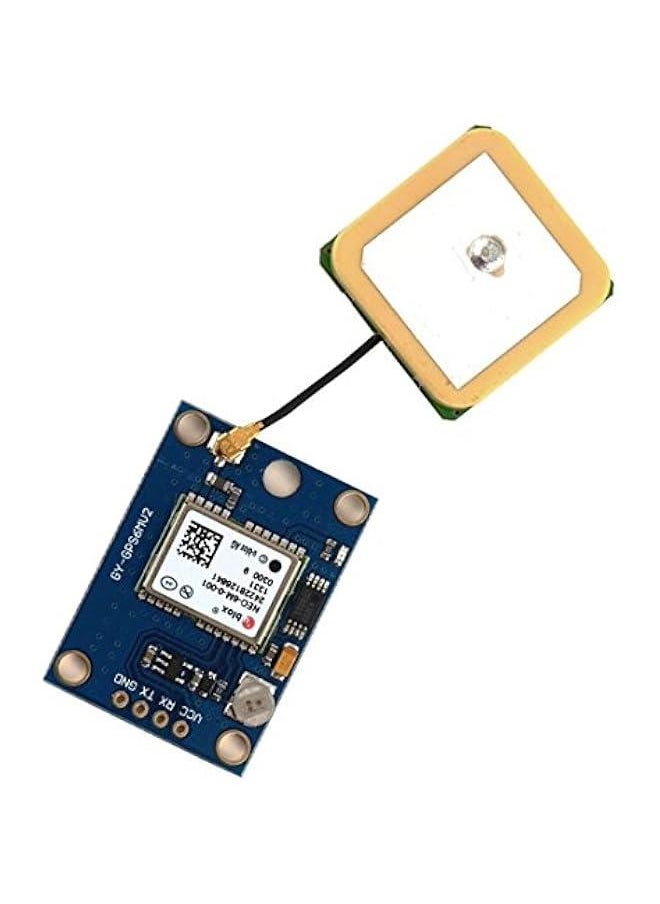Arabest - GY-NEO6MV2 NEO-6M GPS Flight Controller Module 3V-5V with Super Strong Ceramic Antenna for Arduino EEPROM APM 2.5 - Image 1