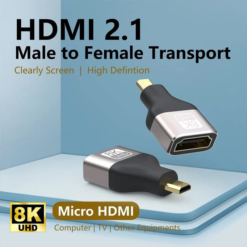 Tobo HDMI Extend Adapter Converter HDMI Male to HDMI Female L Shape for HDTV/Home Theater/DVD Player/HDMI Devices(HDMI to L HDMI) - TD-503H - Image 2