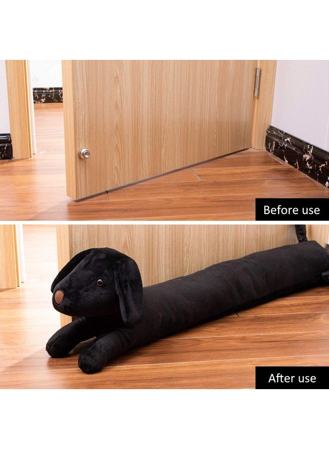 SWISSELITE 36 Inch Under Door Stopper, Decorative Door Noise Blocker, Weighted 3.2 Pounds Animal Air Draft Stopper Soundproof Energy Saver for Door & Window - Image 5