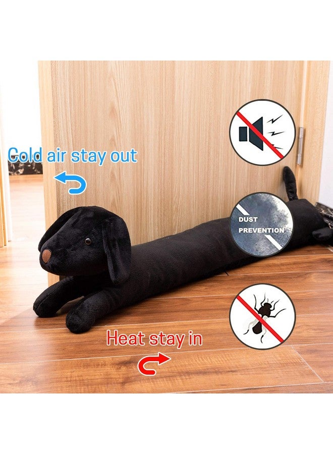 SWISSELITE 36 Inch Under Door Stopper, Decorative Door Noise Blocker, Weighted 3.2 Pounds Animal Air Draft Stopper Soundproof Energy Saver for Door & Window - Image 4