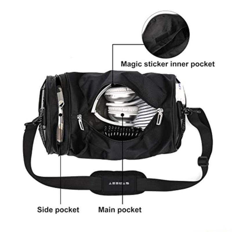 Sports Gym Bag Workout Lightweight Duffel Bags for Men and Women X-,,, Sport Gym Bag - Image 4