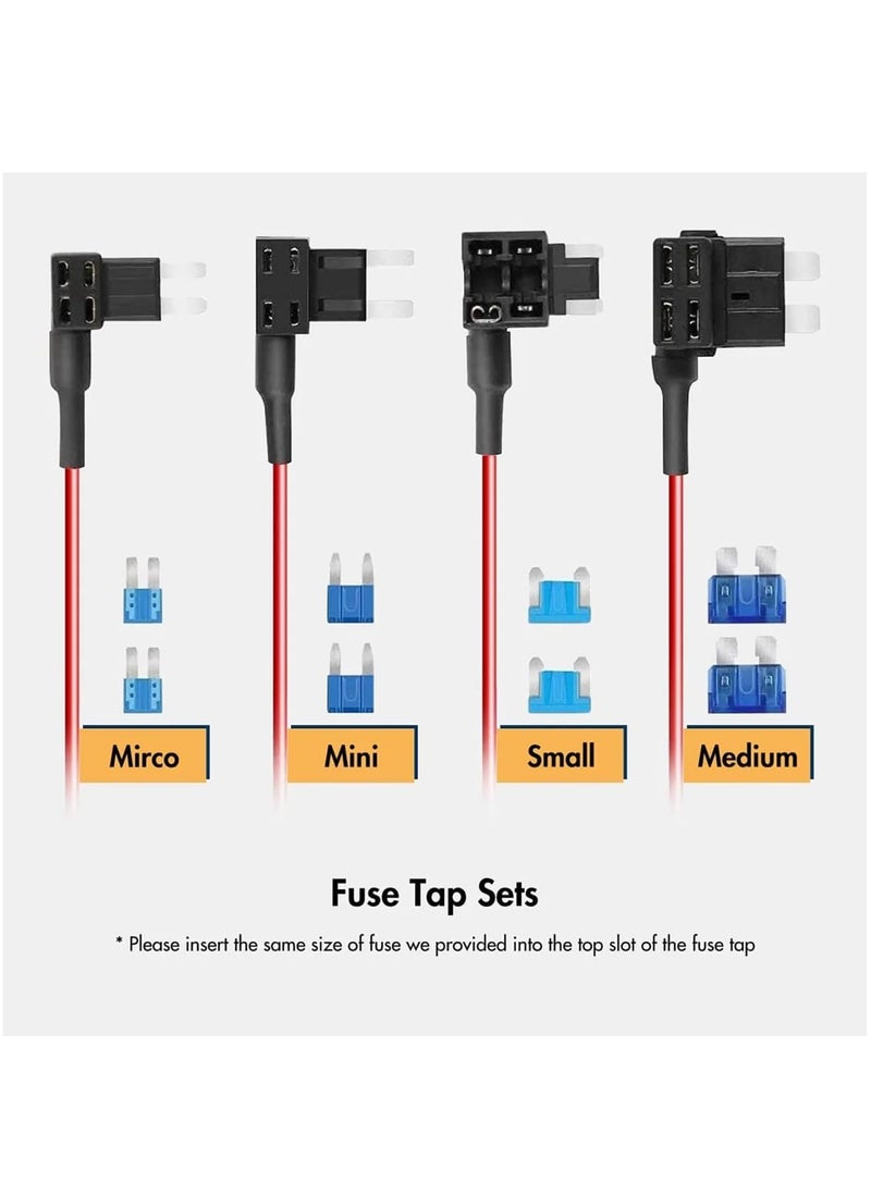 WOLFBOX - Hardwire Kit for Wolfbox Series Dash Cam Type USB C Power Port 24 Hour Parking Monitoring - Image 1