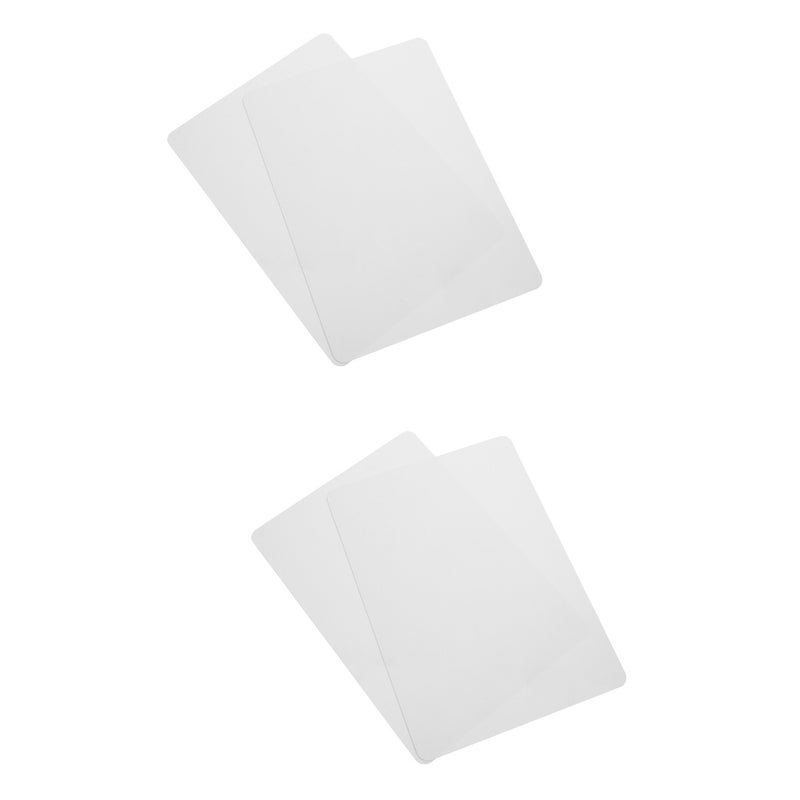 4 Pcs Erasable Writing Sheet Small Dry Erase Sheet Multi-function Whiteboard Sheet - Image 1