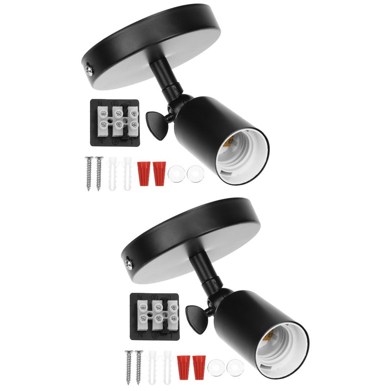 2pcs Wall Lamp Bedside Reading Lamp Wall Mounted Light Fixture Balcony Lighting - Image 1