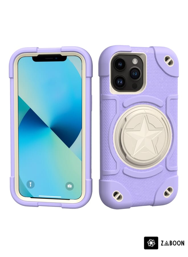 Zaboon Protective Case For Honor Magic5 Gloss Oil Solid Color Magnetic Leather - Image 2