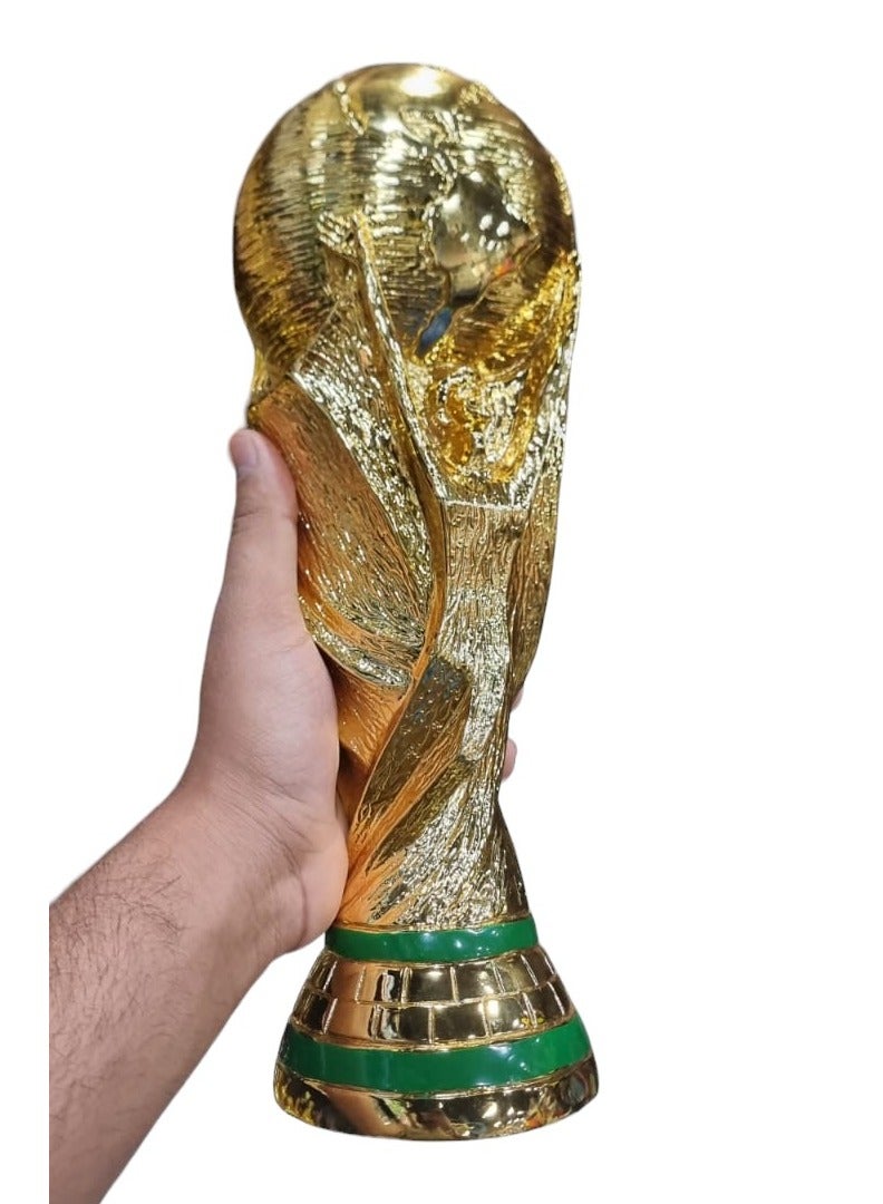 كأس العالم لكرة القدم الذهبي لتزيين مقاس 36 سم - Image 1