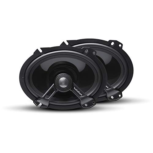 Rockford Fosgate T1682 Power 6"x8" 2-Way Coaxial Full-Range Speakers - Black (Pair) - Image 1