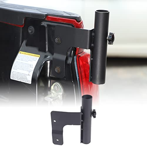 CHEAYAR Truck Bed Flag Pole Holder Compatible with Toyota Tacoma 20052021 Tailgate Truck Flag Pole Holder Bracket Flagpole Holder MultiFunction - Image 1