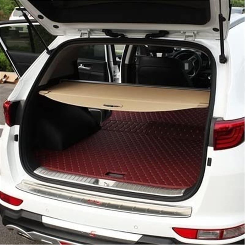 DEMULAX Retractable Rear Trunk Safety Shield for Toyota Prius 2018 - Image 3