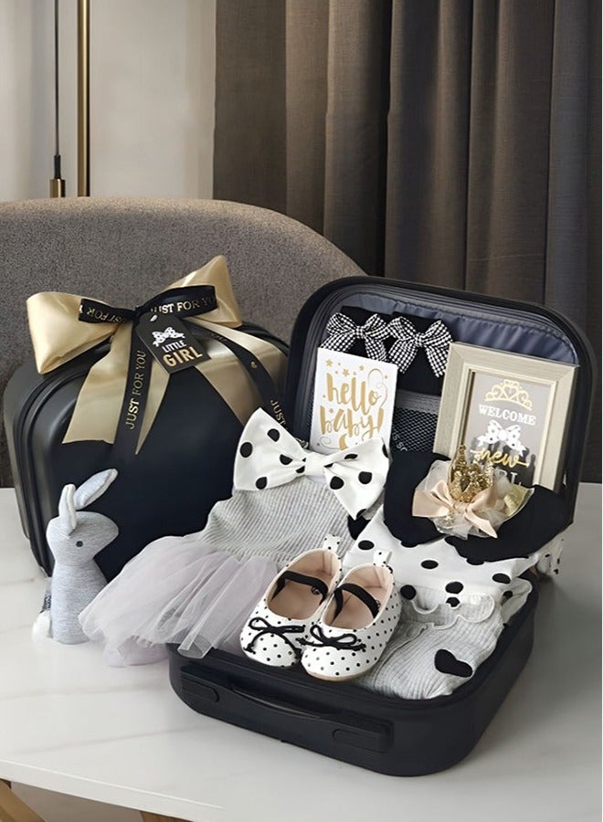 Newborn Baby Girl Accessories Set Premium Giftset with Dress for 12 to 18 Months for Girls - Image 4