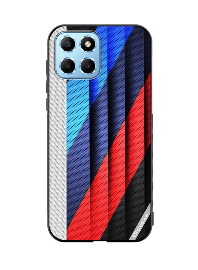 VR CREATIVE Protective Case Cover For Honor X8 5G Abstract Design Multicolour - Image 1