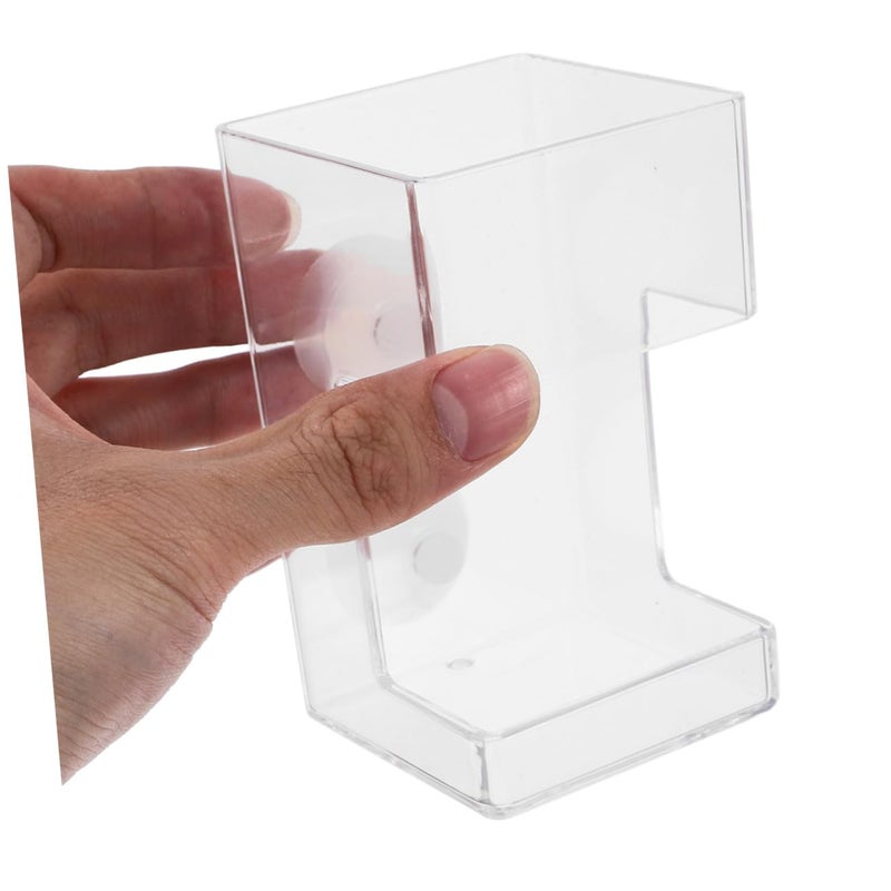 Large Square Aquarium Fish Food Dispenser Tube with Suction Cup Anti Scattering Feeding Tool - Image 5
