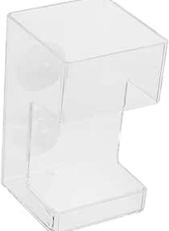 Large Square Aquarium Fish Food Dispenser Tube with Suction Cup Anti Scattering Feeding Tool - Image 1