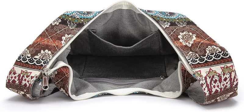 Coton Pose Women Shoulder Handbags Fashion canvas Hippie Crossbody Bags Bohemian Animal Prints Hobo Bags - Image 3