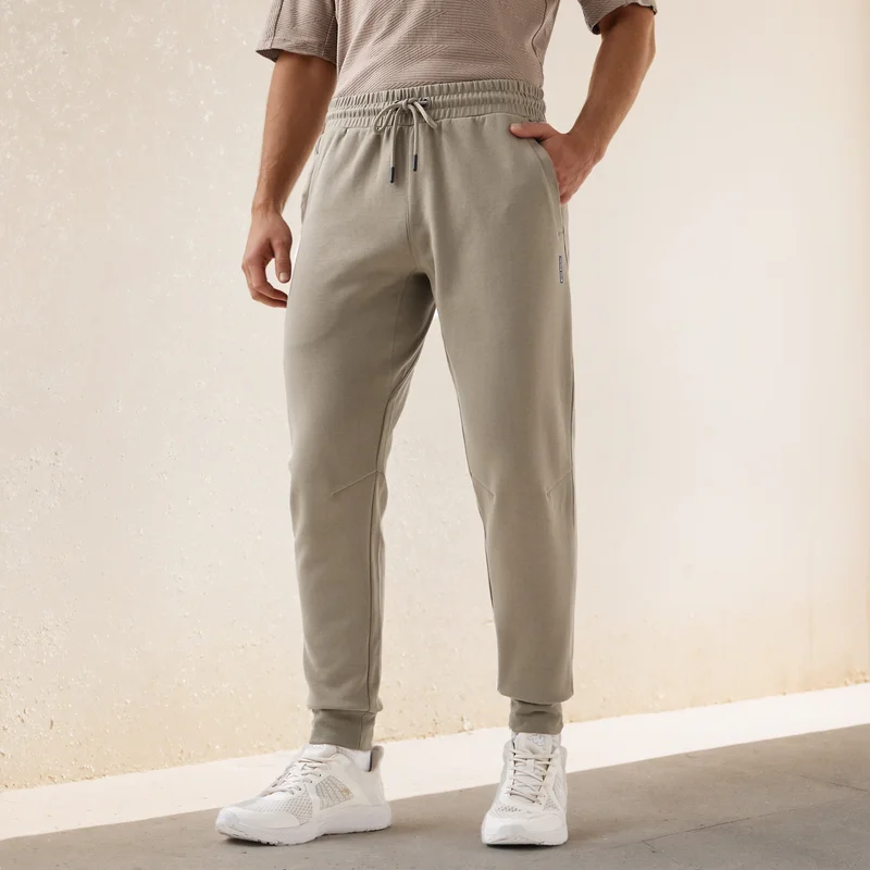 ADOT by Splash Textured Regular Fit Joggers with Pockets