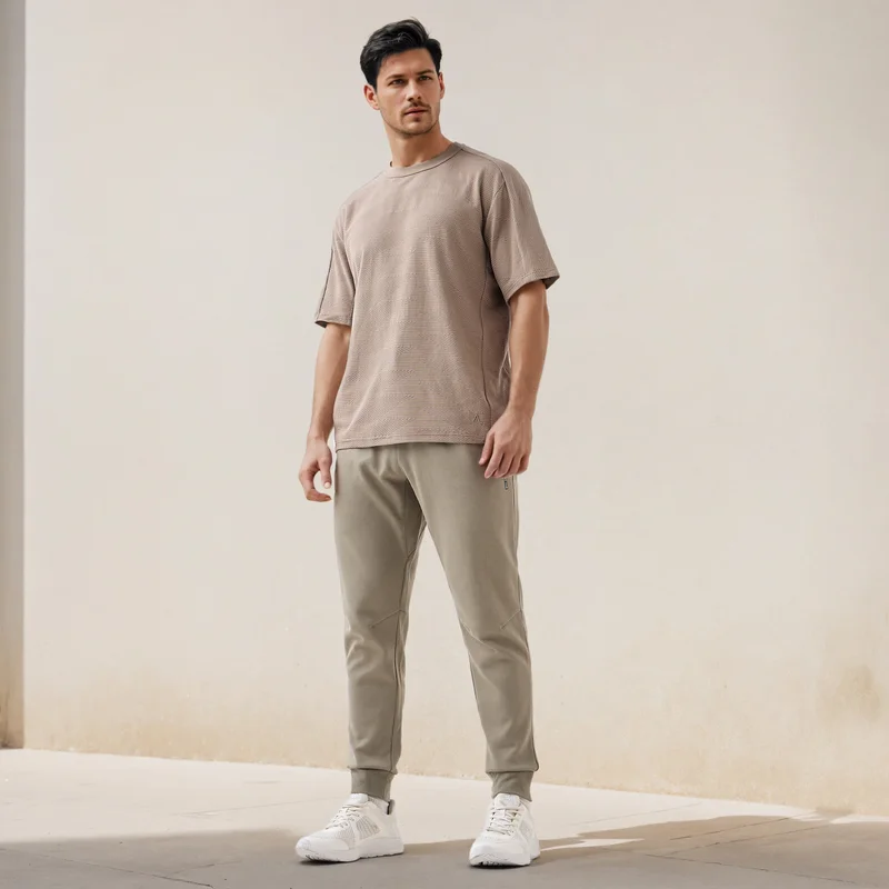 ADOT by Splash Textured Regular Fit Joggers with Pockets
