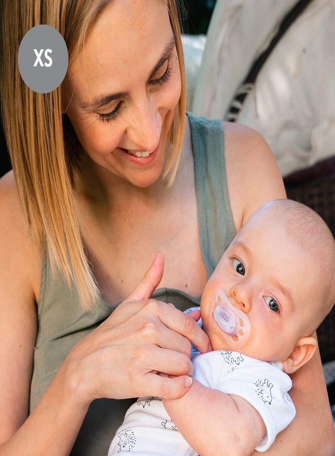 Medela Baby Pacifier | Newborn 0-2 Months | 2-Count | Includes sterilizing case | Silicone- and BPA-Free | Supports Natural Suckling | Clear - Image 3