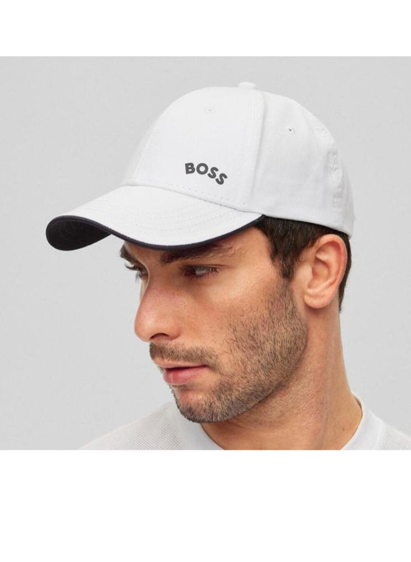 Generic BOSS Mens Curved Logo Cotton Twil Hat Baseball Cap - Image 2