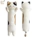 JEROKUMI Long Cat Plush Pillow 39inch Cartoon Cat Plush Boby Pillow for Kids Long Cat Stuffed Animal Ctue Kitten Plush Throw Pillow Doll Gift for Boys Girls Birthday - Image 4