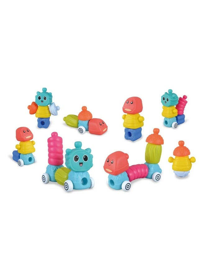 Stem 10PCS Soft Building Blocks – Ages 6M+ - Image 4