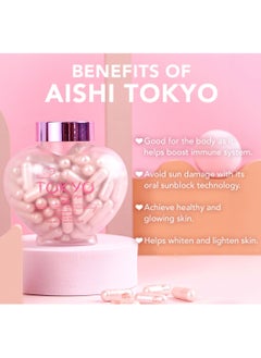 Aishi  Tokyo White C-Block Dfyage 60 Capsules  - Image 4