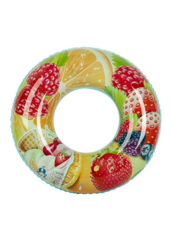 Pool Floats Kids,  Inflatable Fruits Swim Tubes Rings , Summer Pool Floaties for Kids Adults Swimming Float Toy Hawaiian Party Beach Water Fun Game(80#) - Image 1