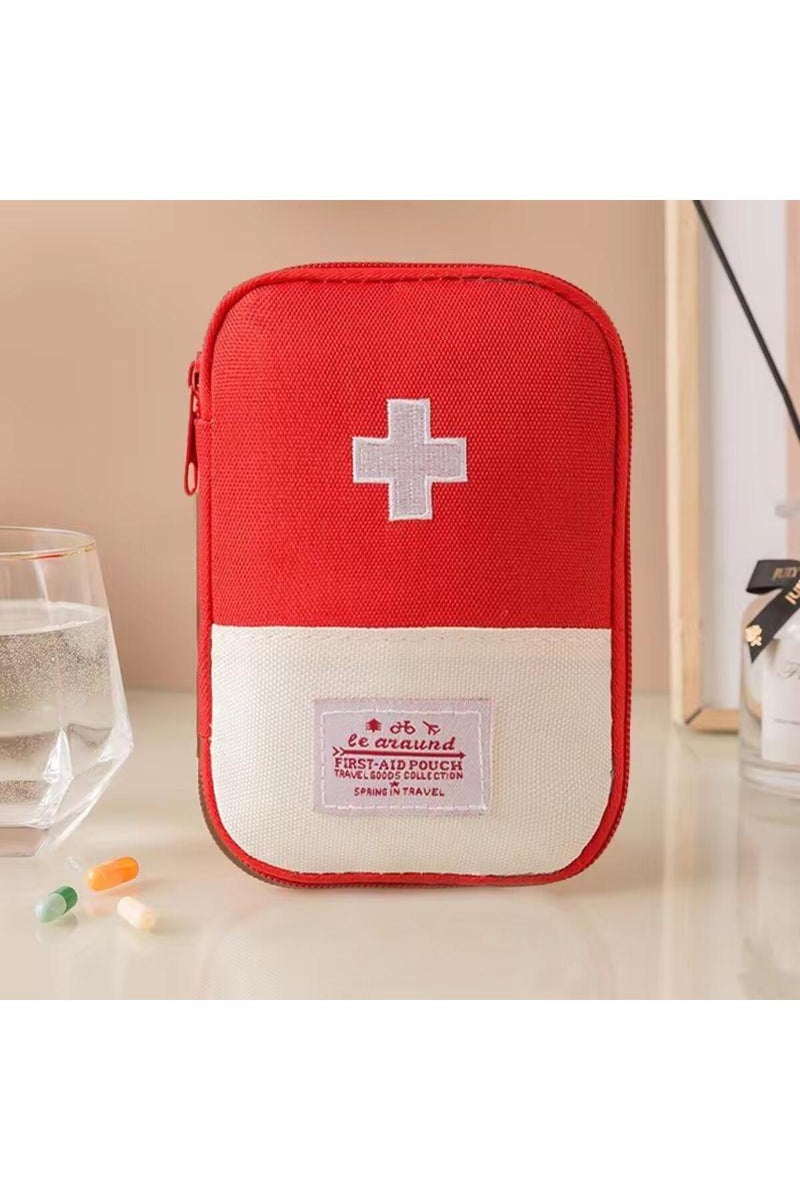 Red-S Portable Medical Bag Medicine Storage Bag Small Medical Bag for Going Out Travel Storage First