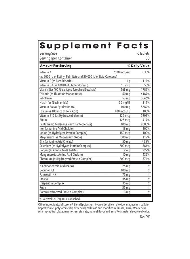 Optimox Androvite for Men - Magnesium Supplement for Men 500mg, Multimineral Supplement, Multivitamin Supplement, Vitamin C, Vitamin D3, Calcium-Free - 180 Count - Image 3