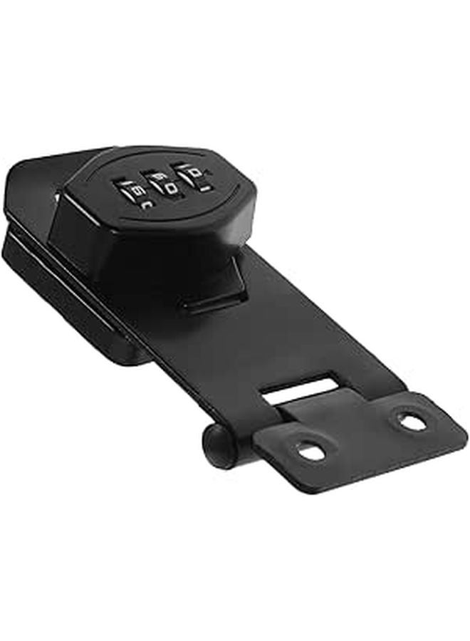 3 Inch Mechanical Cabinet Lock Combination Password Drawer Lock Matte Black Anti Theft - Image 1